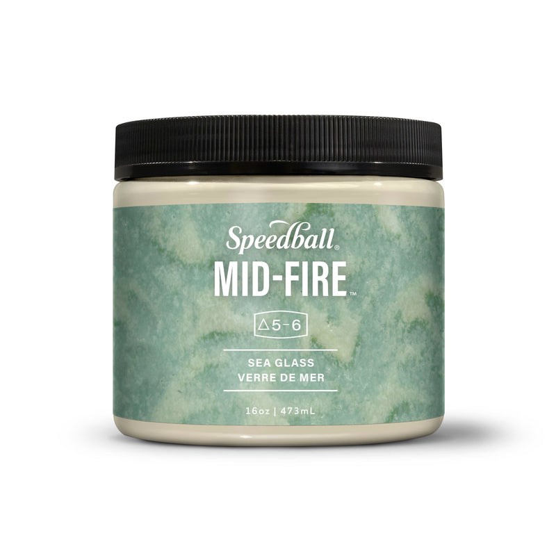 Speedball Mid-Fire Glaze 473ml - Sea Glass