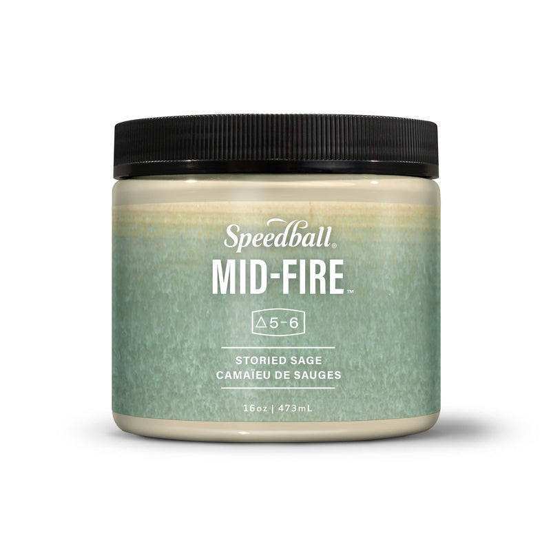 Speedball Mid-Fire Glaze 473ml - Storied Sage