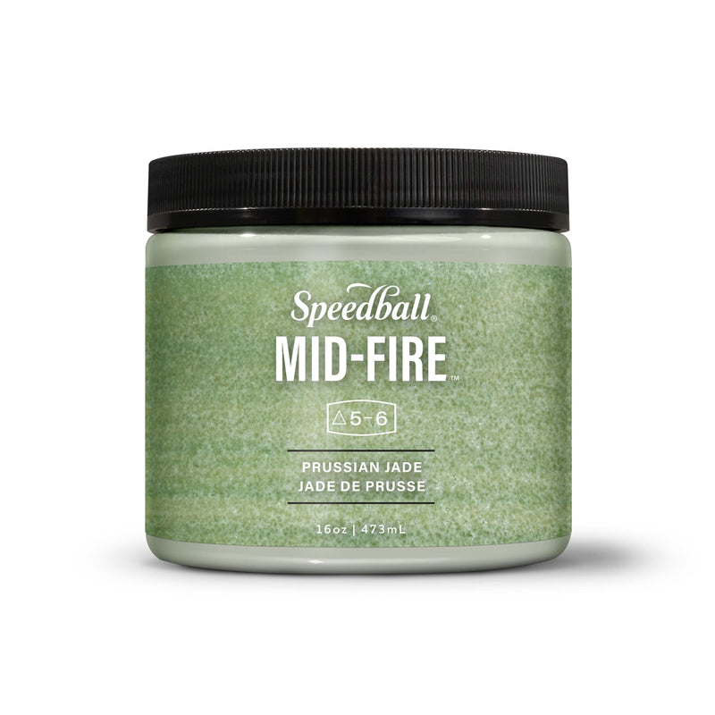Speedball Mid-Fire Glaze 473ml - Prussian Jade