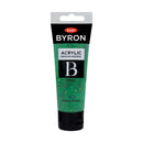 Jasart Byron Acrylic Paint 75ml  - Glitter Green*