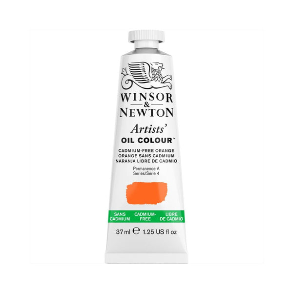 Winsor & Newton Artists' Oil Colour 37ml - S4 - Cadmium-Free Orange*