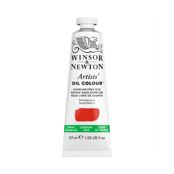 Winsor & Newton Artists' Oil Colour 37ml - S4 - Cadmium-Free Red*