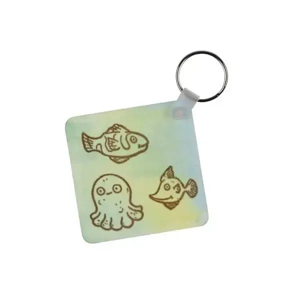 Artesprix Sublimation Key Chains - Metal 2/Pkg