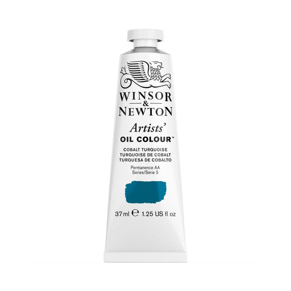 Winsor & Newton Artists' Oil Colour 37ml - S5 - Cobalt Turquoise*