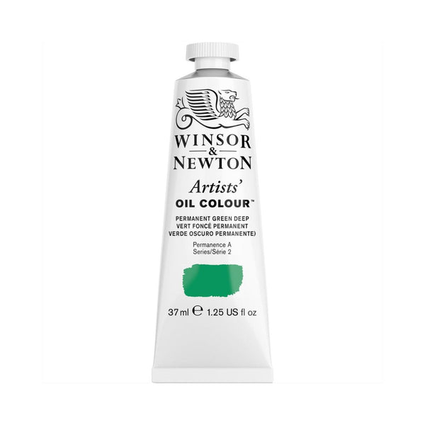 Winsor & Newton Artists' Oil Colour 37ml - S2 - Permanent Green Deep*