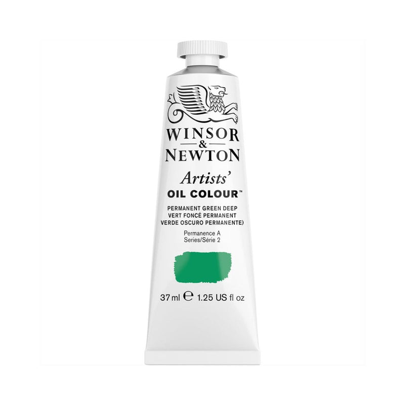 Winsor & Newton Artists' Oil Colour 37ml - S2 - Permanent Green Deep*