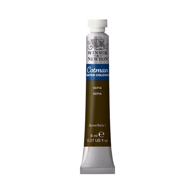Winsor & Newton Cotman Watercolour 8ml - S1 - Sepia*