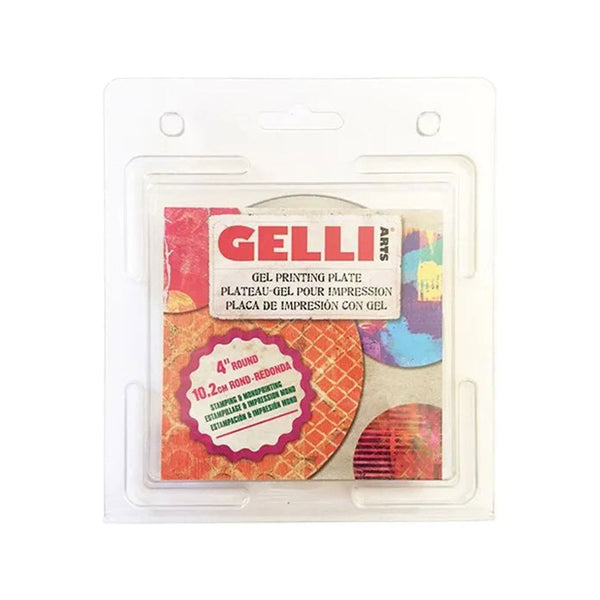 Gelli Arts Gel Printing Plate - Round 4"*