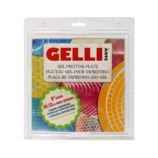 Gelli Arts Gel Printing Plate - Round 8"*