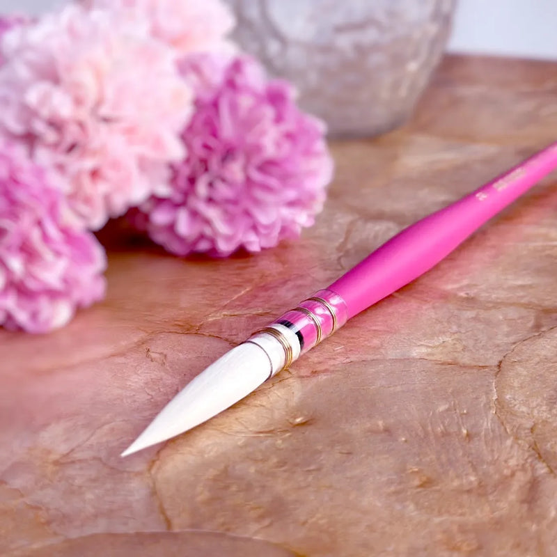 Da Vinci Pretty Pink Watercolour Wash Brush - Series 494 - Size 2