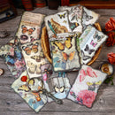 Poppy Crafts Burnt Edge Scrap Paper Pack - Butterfly Party