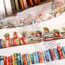 Poppy Crafts Bookshelf Sticker Roll - Watercolour
