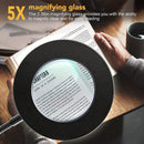 Universal Crafts LED Magnifying Lamp - Black