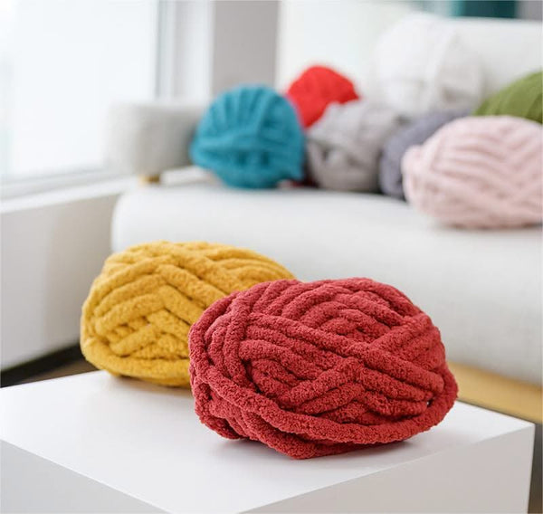 Poppy Crafts Puff Ball Big Blanket Yarn - Butterscotch