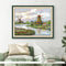 Poppy Crafts Cross-Stitch Kit - Dutch Windmills*