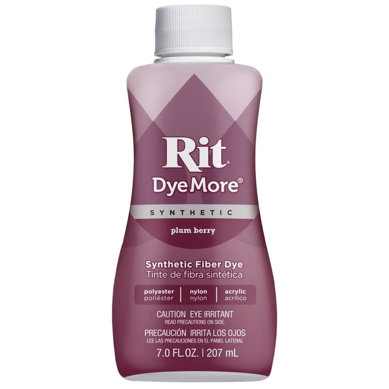 Rit Dye More Synthetic Fabric Dye 7oz - Plum Berry