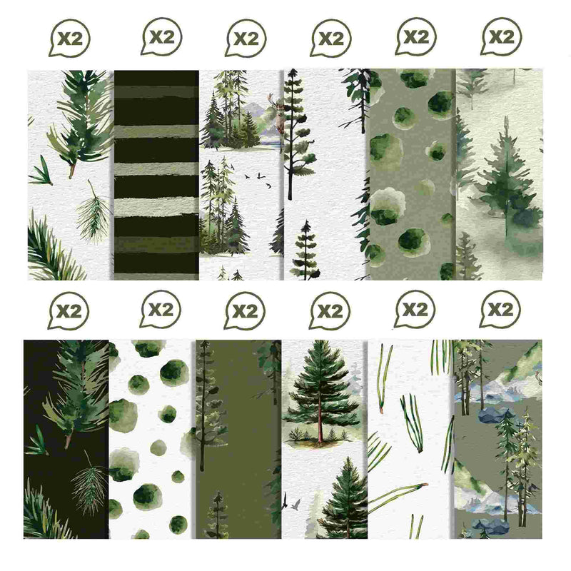 Poppy Crafts 12"x12" Christmas Collection Paper Pack