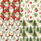 Poppy Crafts 6"x6" Christmas Collection Paper Pack #296 - Santa Claus