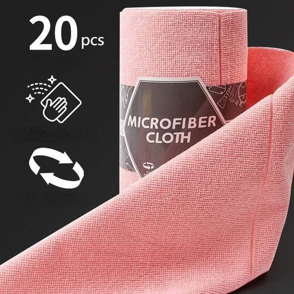 Universal Crafts Clean-Up Cloths 20 Sheets 25cm x 25cm  - Pink