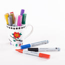 Poppy Crafts Porcelain Paint Markers - Fine Tip 12 Pack