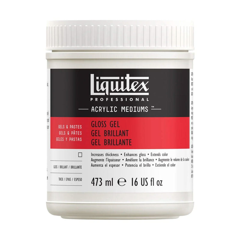 Liquitex Professional Gloss Gel Medium 473ml