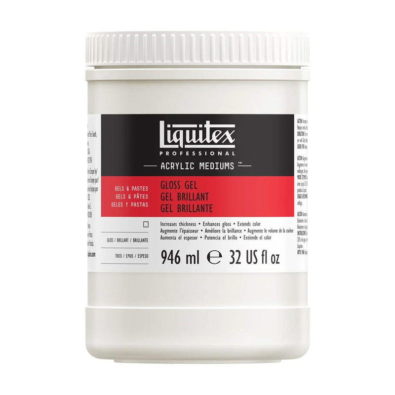 Liquitex Professional Gloss Gel Medium 946ml