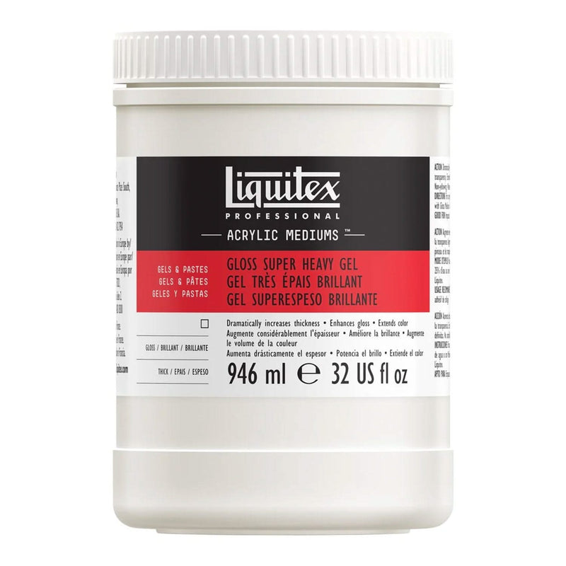 Liquitex Professional Gloss Super Heavy Gel Medium 946ml*