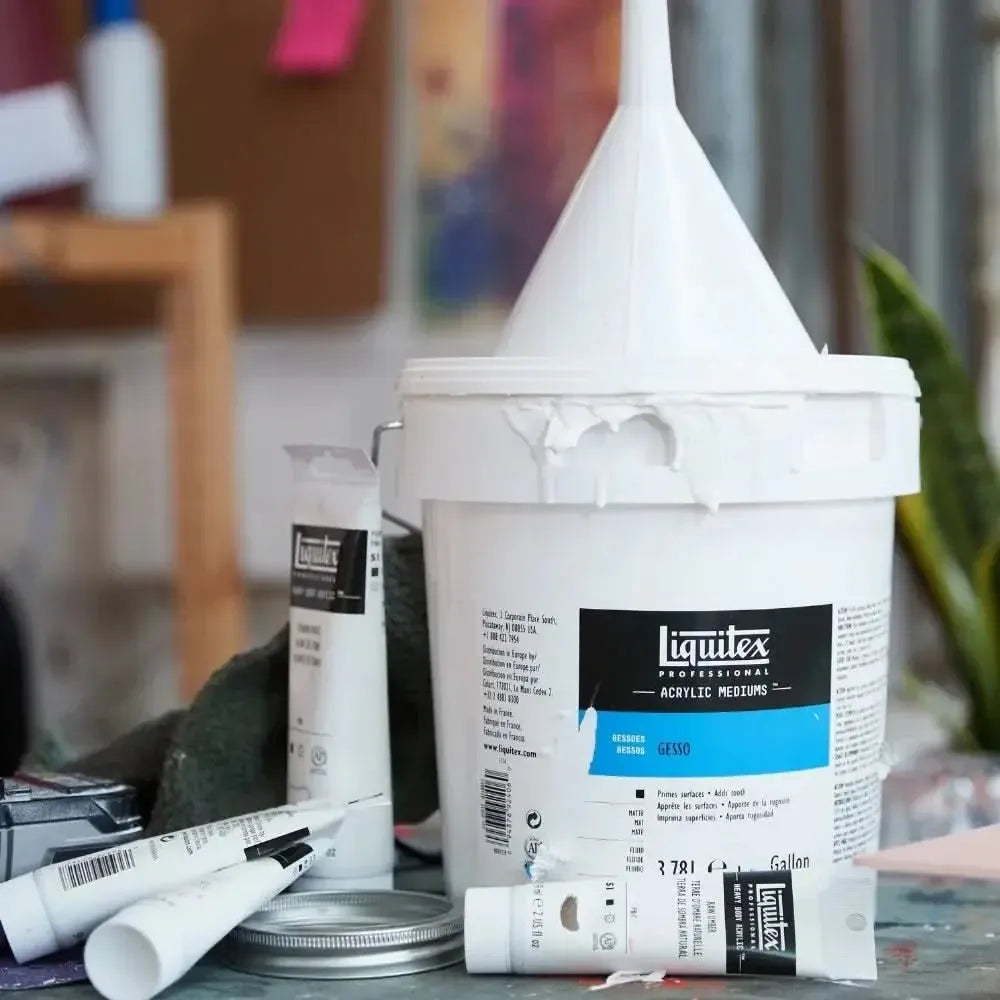 Liquitex Professional Gesso Pot d'Additif Préparateur de surface 237 ml Liquitex Professional Gesso Pot d'Additif Préparateur de surface 237 ml