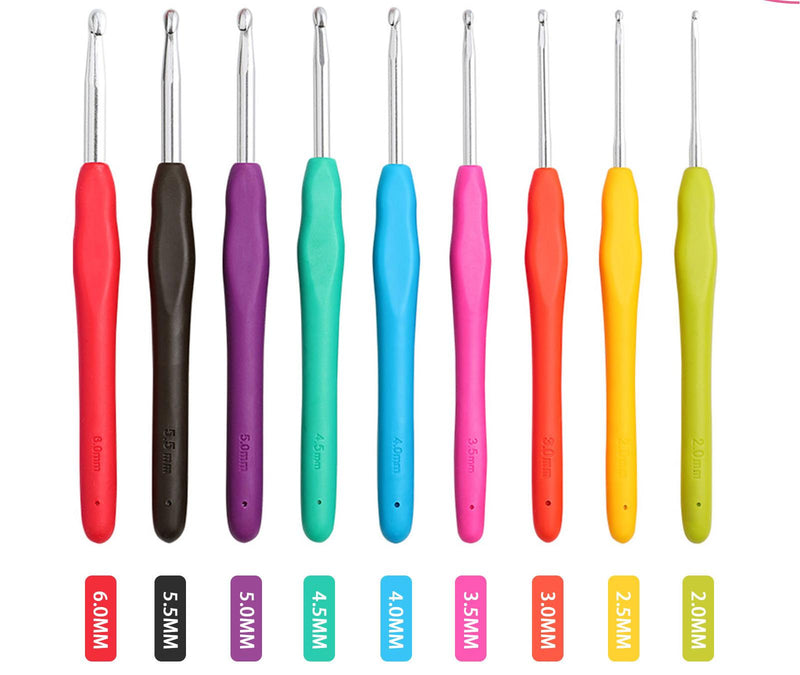 Poppy Crafts Crochet Hook Set & Accessories - Clocks