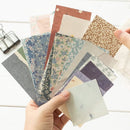 Poppy Crafts Cottage Garden Scrap Paper Pack - Vintage Grid