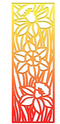 Poppy Crafts Cutting Dies #864 - Daffodil Panel