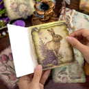 Poppy Crafts Burnt Edge Scrap Paper Pack - Garden of Memories 3 - 50pcs