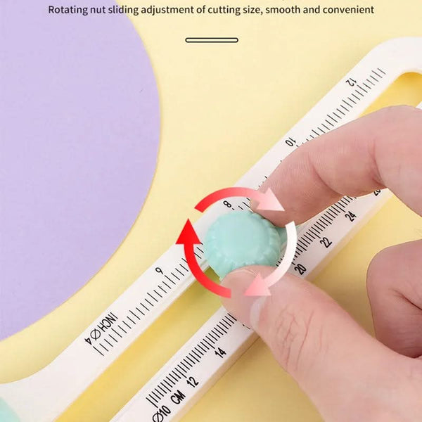 Universal Crafts Circular Paper Cutter - Mint with 2 Refill Blades