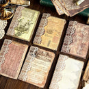 Poppy Crafts Burnt Edge Scrap Paper Pack - Vintage Damask