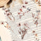 Poppy Crafts Retro Flower Sticker Pack - Mysterious Flower Mist
