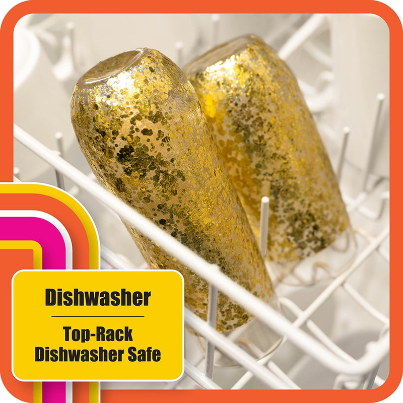 Mod Podge Diswasher Safe Acrylic Sealer 8oz Glitter Gold*