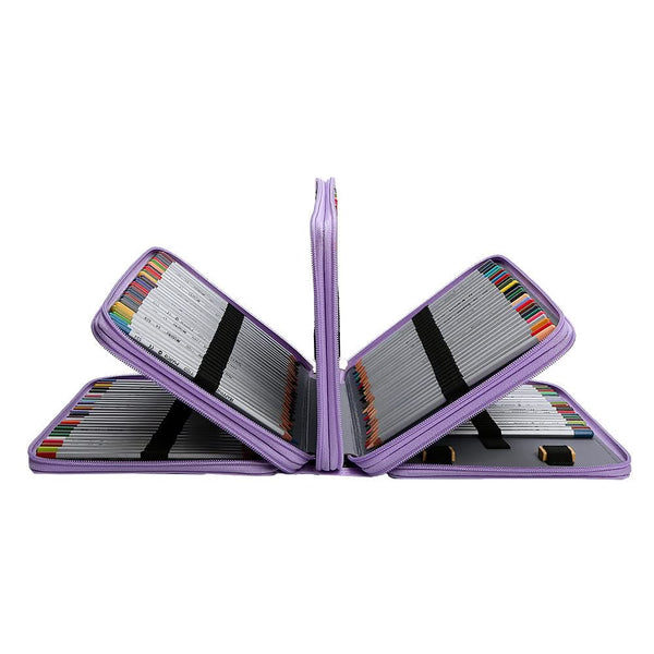 Poppy Crafts Pencil Case - Purple