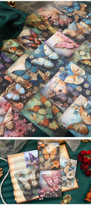Poppy Crafts Butterfly Scrap Paper Pack - Purple Imprinted