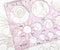 Universal Crafts Circle Sizer Ruler - Pink