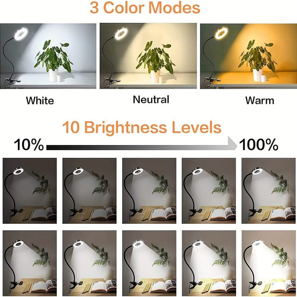 Universal Crafts LED Magnifying Lamp - Black