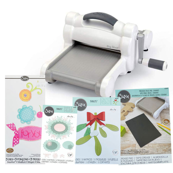 Sizzix Big Shot Starter Kit - White and Grey