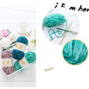 Poppy Crafts Smooth Like Velvet Yarn 100g - Rock Candy