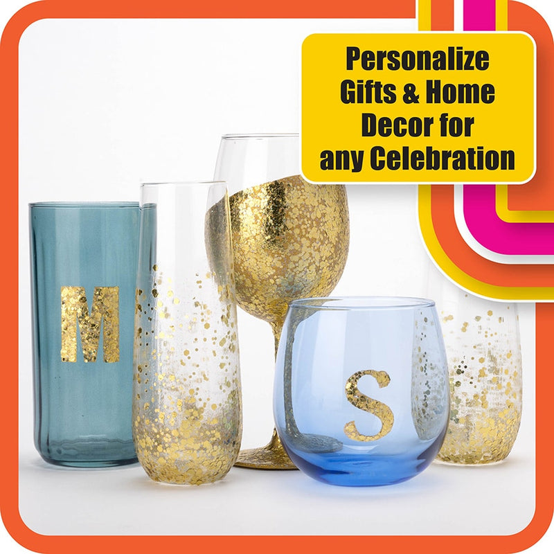 Mod Podge Diswasher Safe Acrylic Sealer 8oz Glitter Gold*