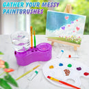 Universal Crafts Paint Brush Cleaner Rinse Cup - Purple