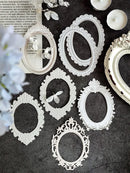Poppy Crafts Paper Window Frames 10 Pack - European Mirror Frame