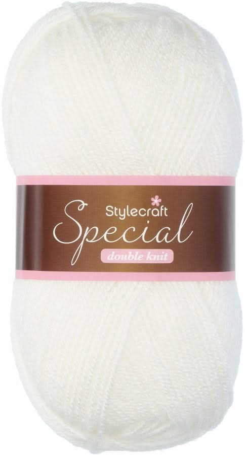 Stylecraft Special DK Premium Acrylic Yarn 100g - White