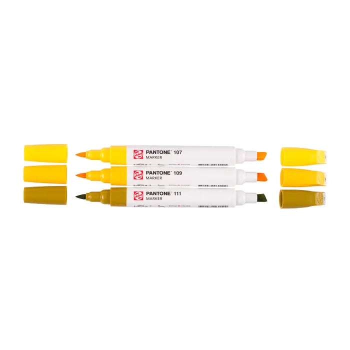 Talens Pantone Marker Set - 3 Pack - Yellow*