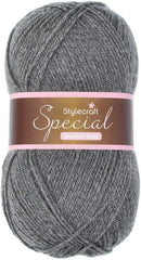Stylecraft Special DK Premium Acrylic Yarn 100g - Grey