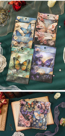 Poppy Crafts Butterfly Scrap Paper Pack - Cyan Spotted*