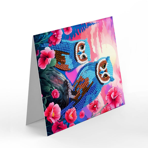 Poppy Crafts Diamond Art Greeting Card Kit